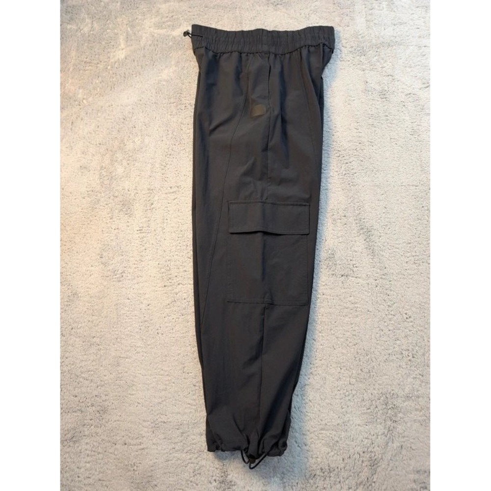 JoyLab ~Black Lightweight High-Rise Cargo Parachute Jogger Pants - Women's Small - Picture 12 of 14